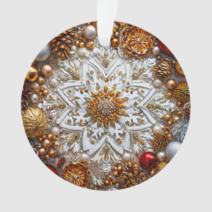 3D-Schneeflockenschmuck Ornament