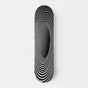 3D Schwarzes Loch Skateboard