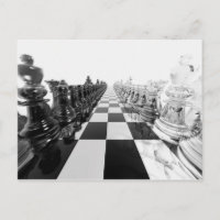 3D Schwarzweiß-Schachbrett