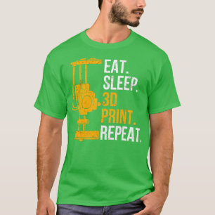 3D-Shirt drucken Stift 3D-Druck wiederholen T-Shirt