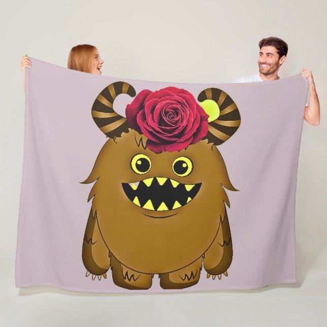 3D SIEHT FLEECE BLANKET! (Beispiel)