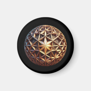3D-Sierpinski-Dreieck-Fraktal Magnet