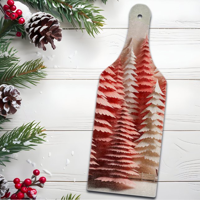 3D Skandinavische Winterlandschaft Schneidebrett (Von Creator hochgeladen)