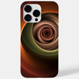 3D Spirale Abstrakt Warme Farben Modernes Fraktal  Case-Mate iPhone 14 Pro Max Hülle