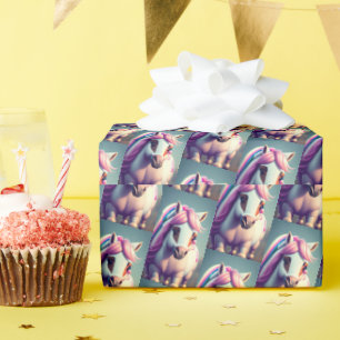 3D Spirit Pony 2 Geschenkpapier