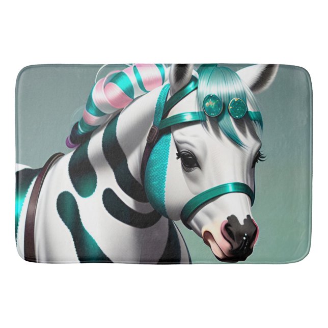 3D Spirit Pony 7 Badematte (Vorderseite)