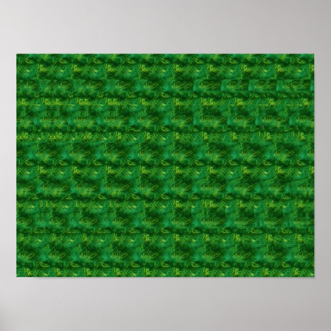 3D Stereogram Hidden Keep Calm Poster (Vorne)