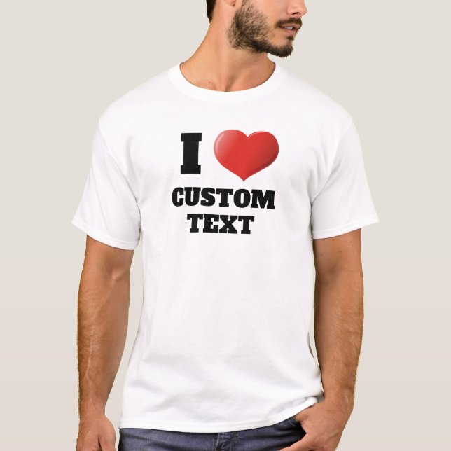 3D-Symbol für Rotes Herz T-Shirt (Vorderseite)