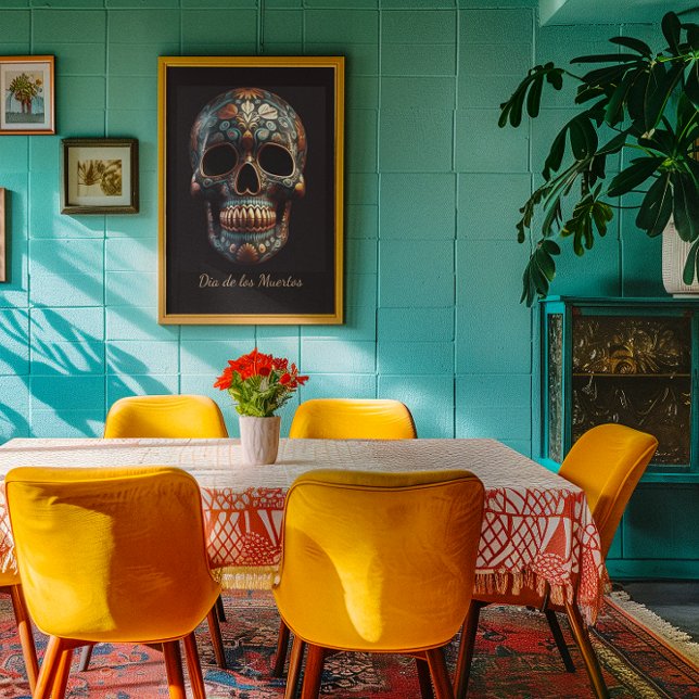 3D Tag des Toten Schädels, Brauch Poster (Von Creator hochgeladen)