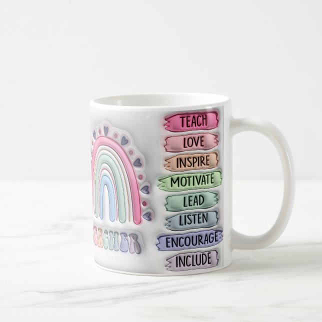3d Tasse für Lehrkräfte (Rechts)