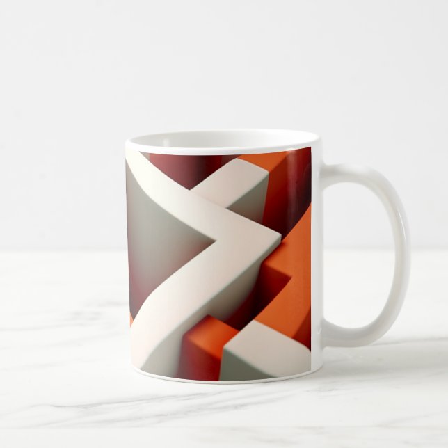 3D-Tasse Kaffeetasse (Rechts)