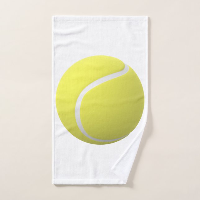 3D-Tennisball Handtuch (Handtuch)