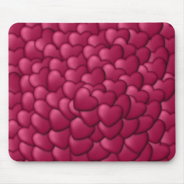 3D-Textur rotes Muster-32322 Mousepad (Vorne)