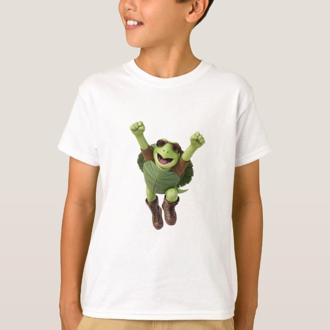 3D Torin Base Green Shell T-Shirt (Vorderseite)