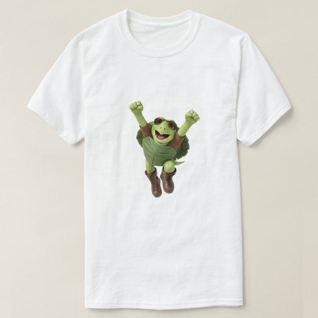 3D Torin Base Green Shell T-Shirt (Design vorne)