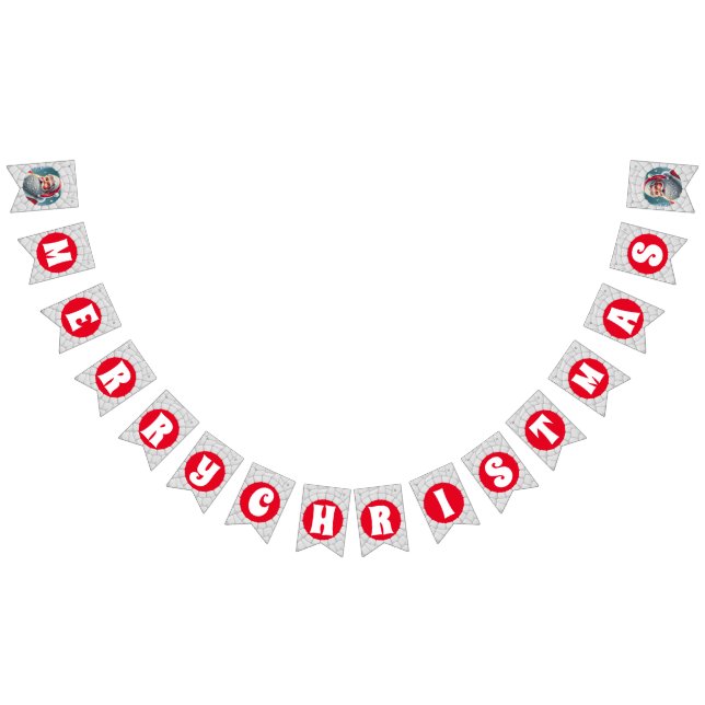 3D Weihnachtsfeiertag Wimpelkette (Alle)