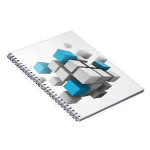 3D-Würfel von SlipperyJoe Notizblock