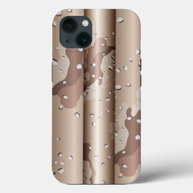 3D-Wüste-Camouflage Case-Mate iPhone Hülle (Rückseite)