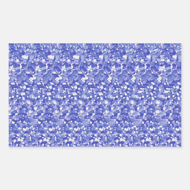 3D-zeichn Rechteckiger Aufkleber (Vorderseite)