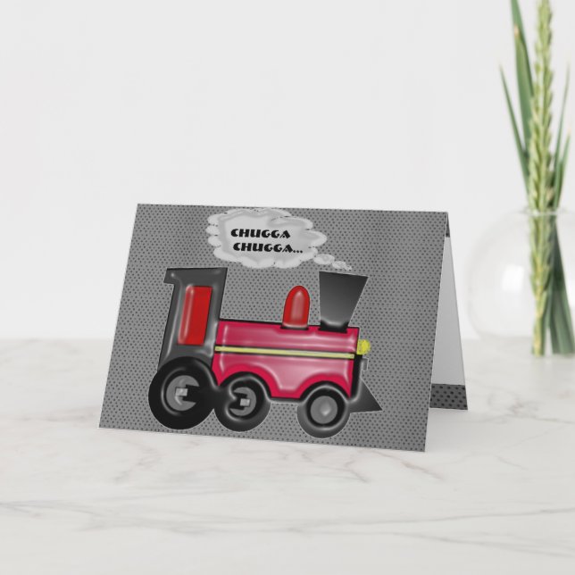 3D-Zug Karte (Vorderseite)