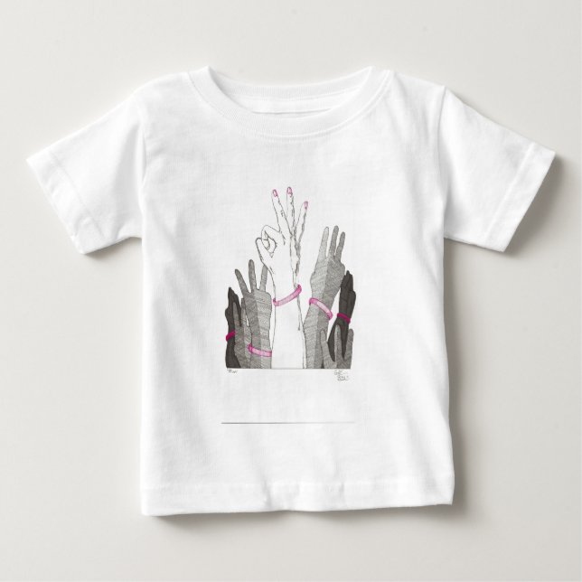 3daysalute baby t-shirt (Vorderseite)