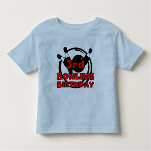 3e Bowling Anniversaire Tshirts et cadeaux