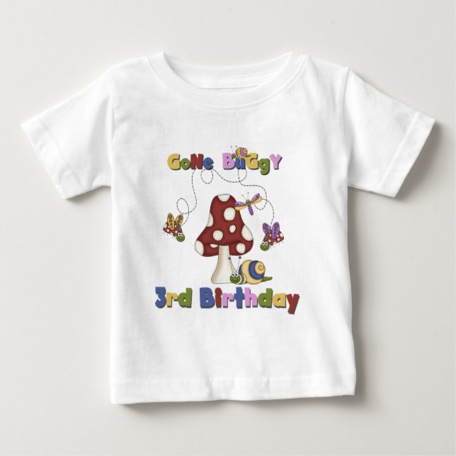 3ème Bogue T-shirts et cadeaux d'anniversaire (Devant)