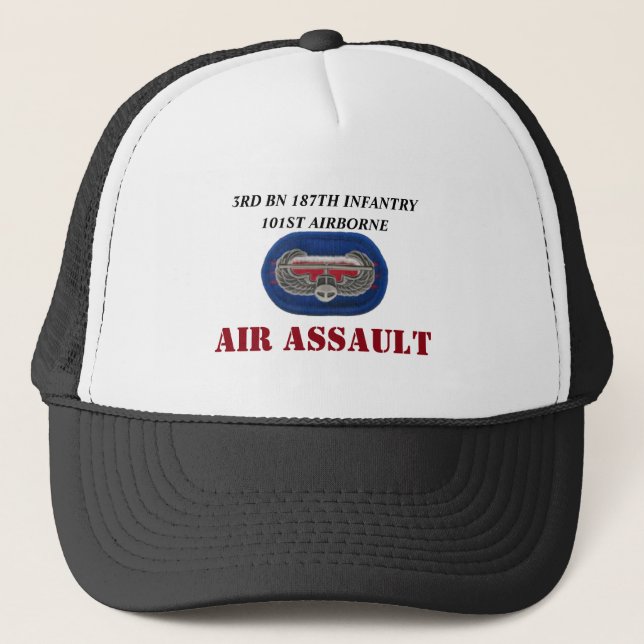 3ème CASQUETTE AÉROPORTÉ de 187TH INFANTERIE de (Devant)