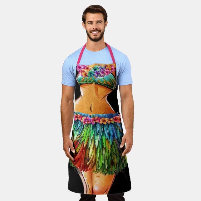 3ème Luau ou tablier de rire de cuisine (Porté)