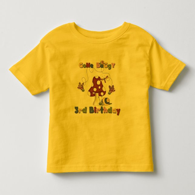 3ème T-shirts et cadeaux d'anniversaire d'insecte (Devant)