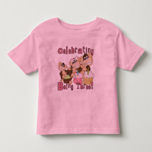3èmes T-shirts et cadeaux d'anniversaire de singe