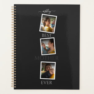 3er Foto Collage Mama Familie unvergesslicher Mutt Planer