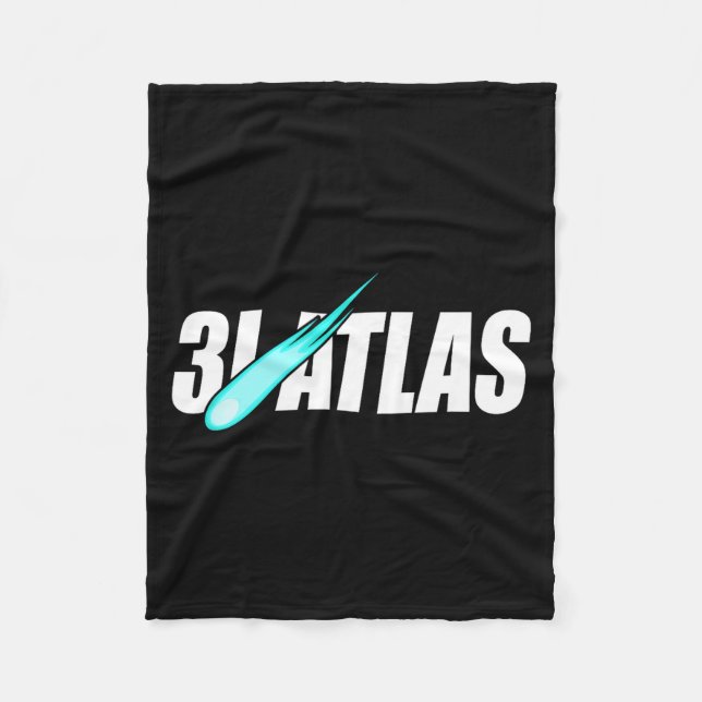 3i_atlas Interstellar Comet  Fleecedecke (Vorderseite)