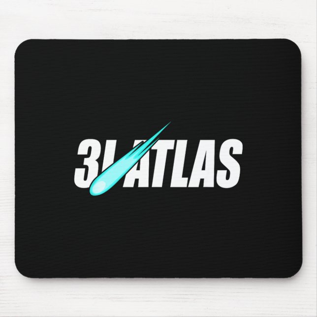 3i_atlas Interstellar Comet  Mousepad (Vorne)