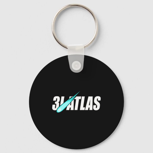 3i_atlas Interstellar Comet  Schlüsselanhänger (Vorderseite)