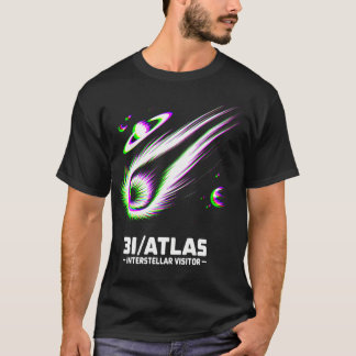 3I Atlas Interstellar Komet 2025 Weltraum Astronom T-Shirt