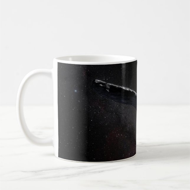  3i Atlas Spaceship Cosmic Sci-Fi Mysterious  Kaffeetasse (Links)