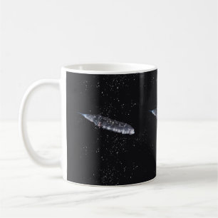 3i Atlas UFO Geheimnisvoller dunkler Weltraum Sci- Kaffeetasse