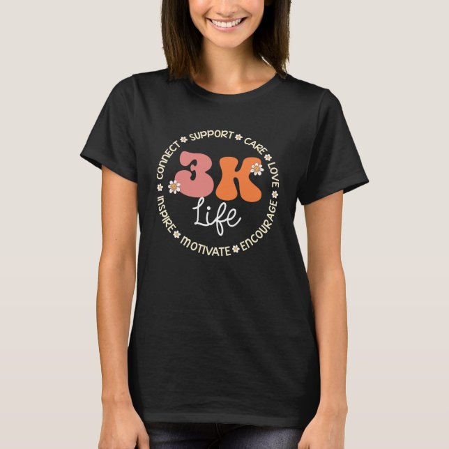 3K Life Appreciation Week Back to School T-Shirt (Vorderseite)