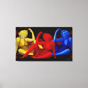 3Marilyn Leinwanddruck