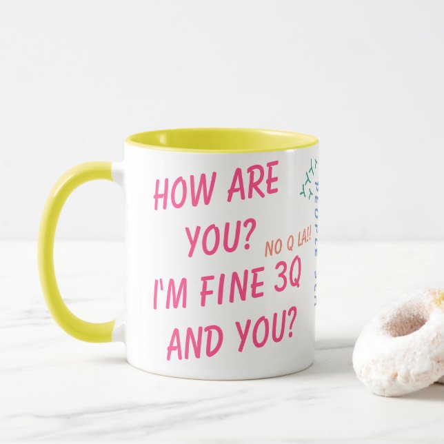 3Q-Tasse Tasse (Mit Donut)