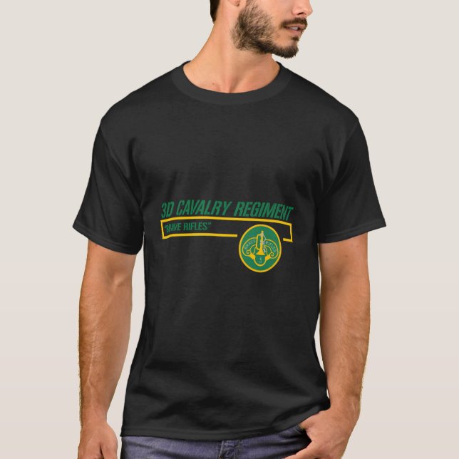 3Rd Cavalry Regiment T-Shirt (Vorderseite)
