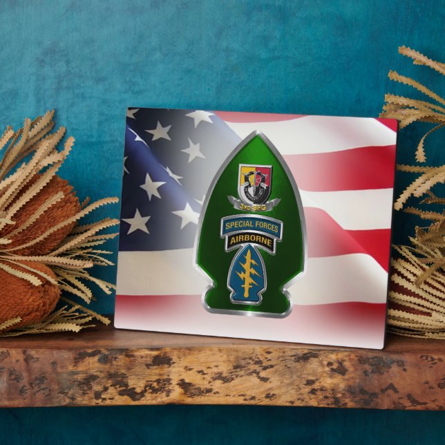 3rd Special Forces Group (AIRBORNE)  Fotoplatte (Seite)