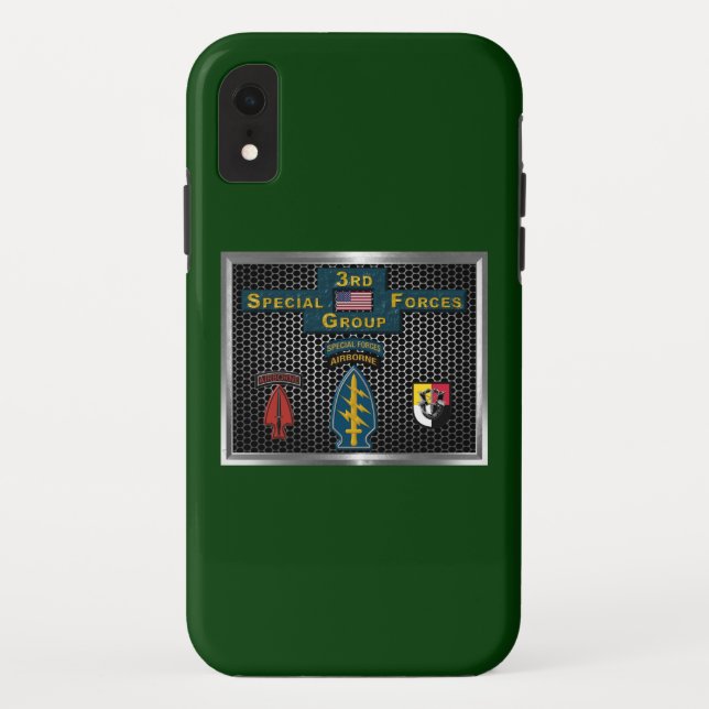 3rd Special Operations Group (SOF) Case-Mate iPhone Hülle (Rückseite)