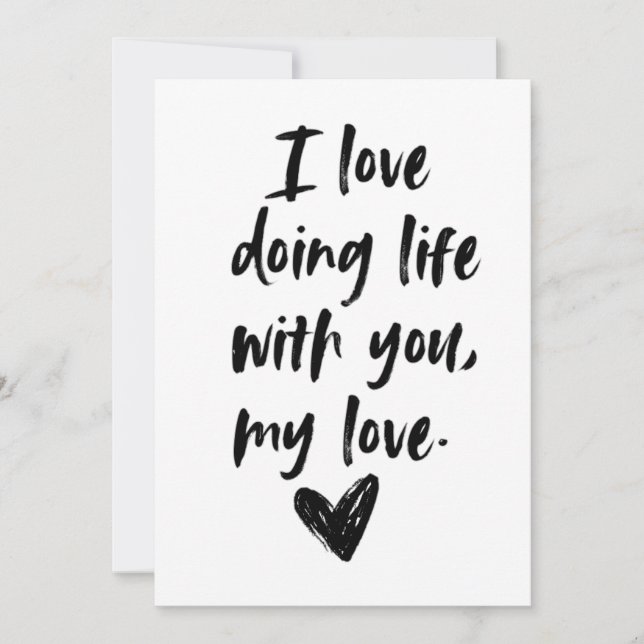 3rd wedding anniversary karte (Vorderseite)