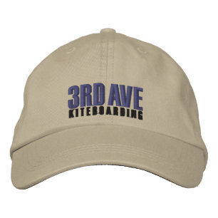 3rdAveKiteboardingStretch Bestickte Baseballkappe