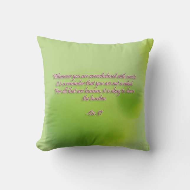 3sqMeals Pillow Kissen (Vorderseite)