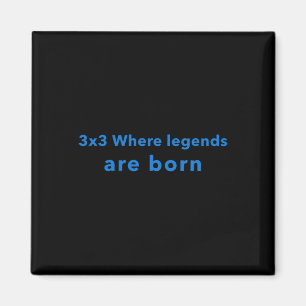 3x3, wenn Legierungen Geboren sind Magnet