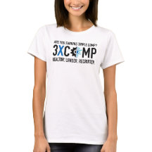3XCOMP T - Shirt für Frauen - weiß