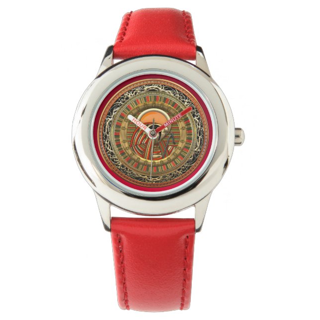 [400] Ägyptischer Sonnengott Ra Armbanduhr (Vorderseite)